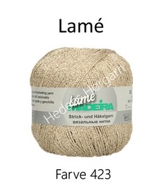 Madeira Lame farve 423 Lys guld